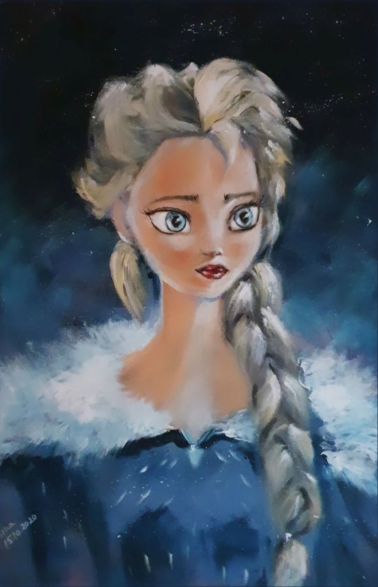 ArteDiAlina.com painting: Art and fairytale